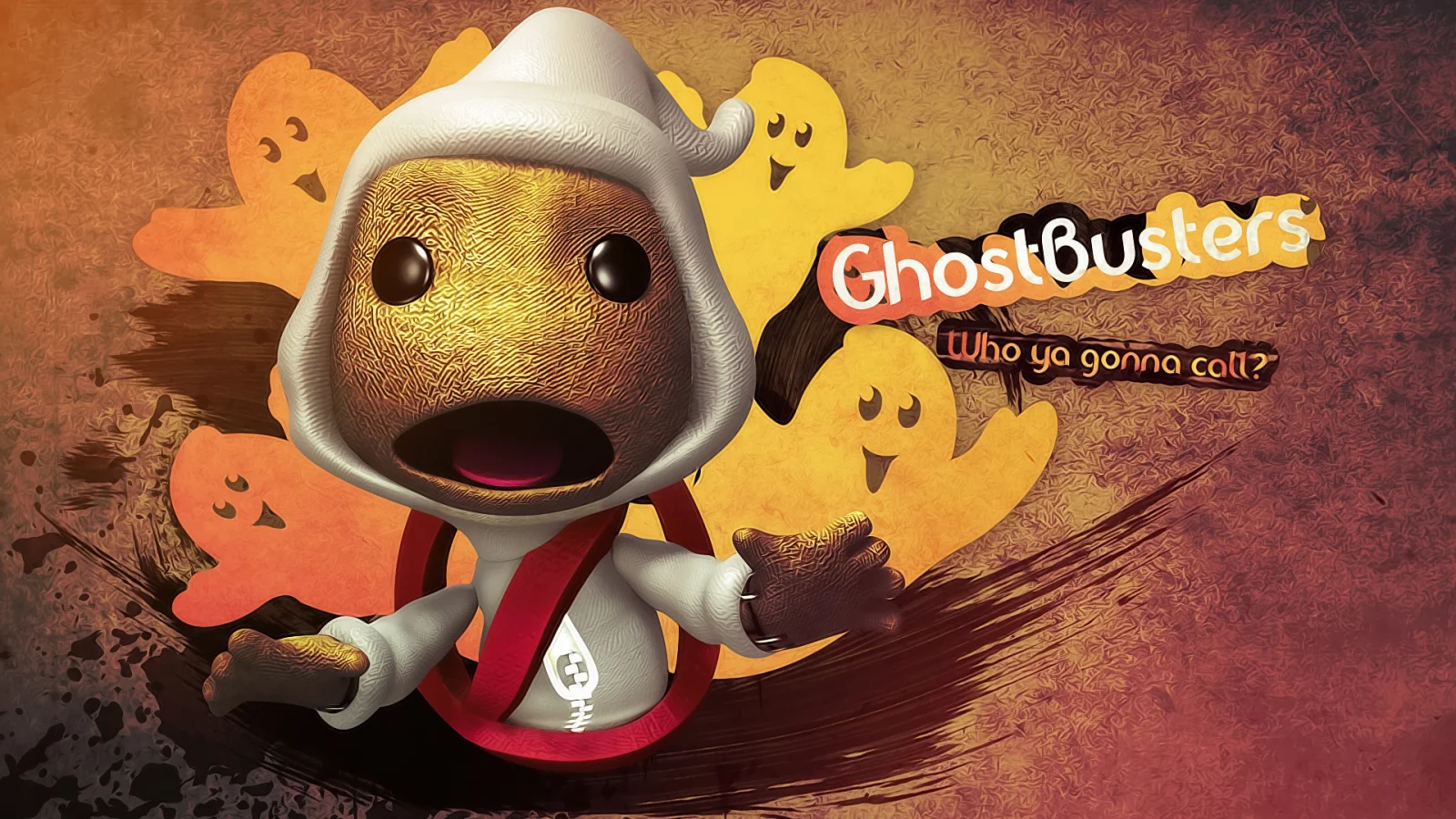 little big planet, призраки, креатив, ghostbusters