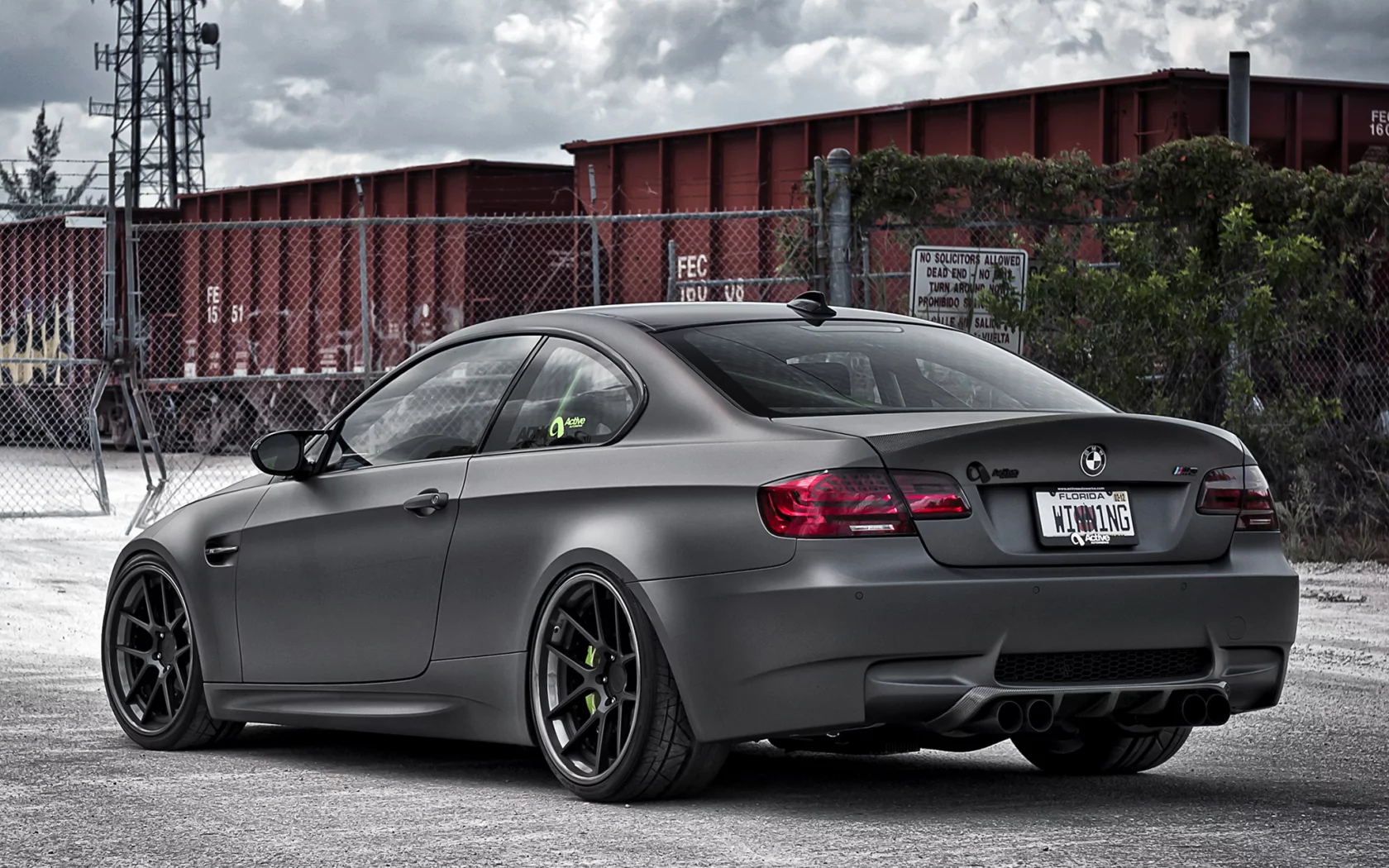 autowerke, bmw, (e92), задняя часть, купе, бмв, m3, вагоны, active, забор, coupe