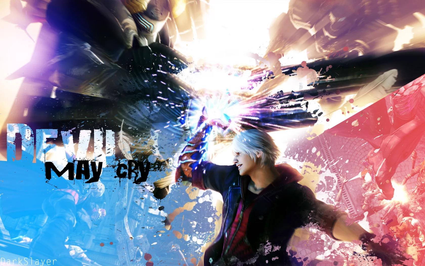devil may cry 4, devil bringer, красная королева, неро
