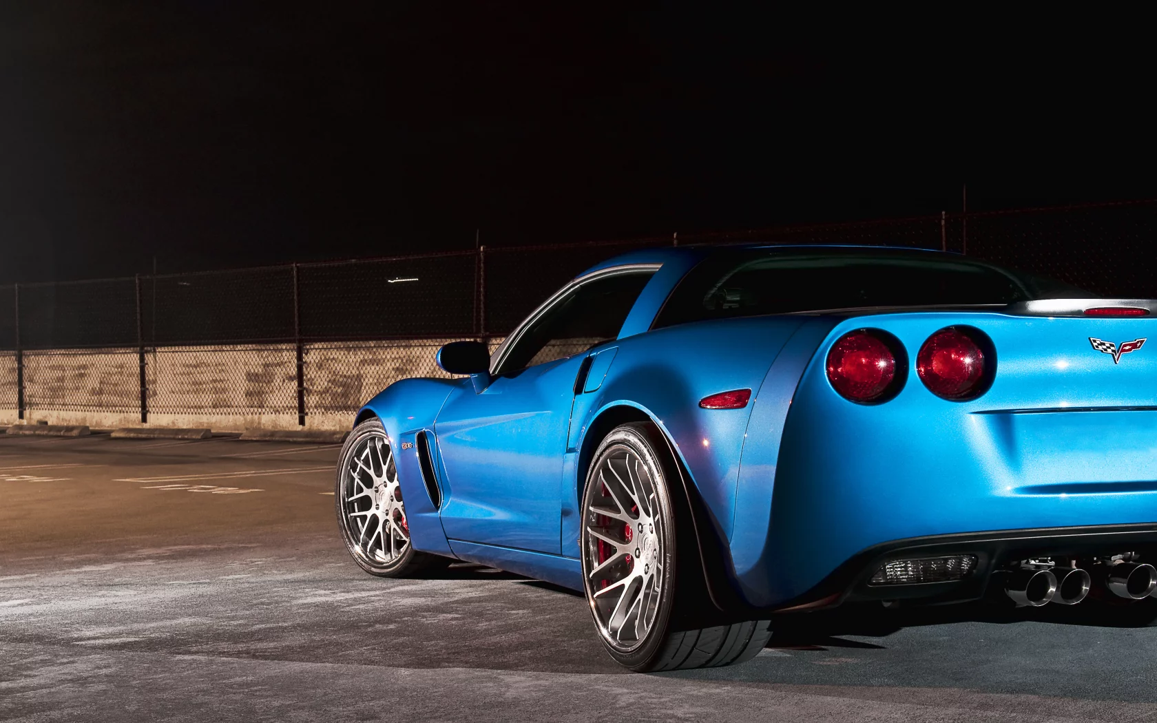 chevrolet, z06, корвет, 360 three sixty forged, шевроле, blue, corvette, голубой