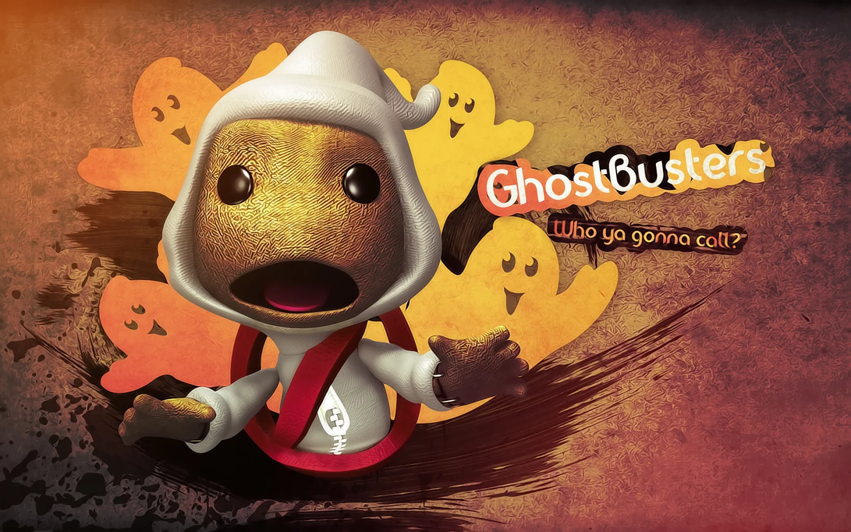 little big planet, призраки, креатив, ghostbusters