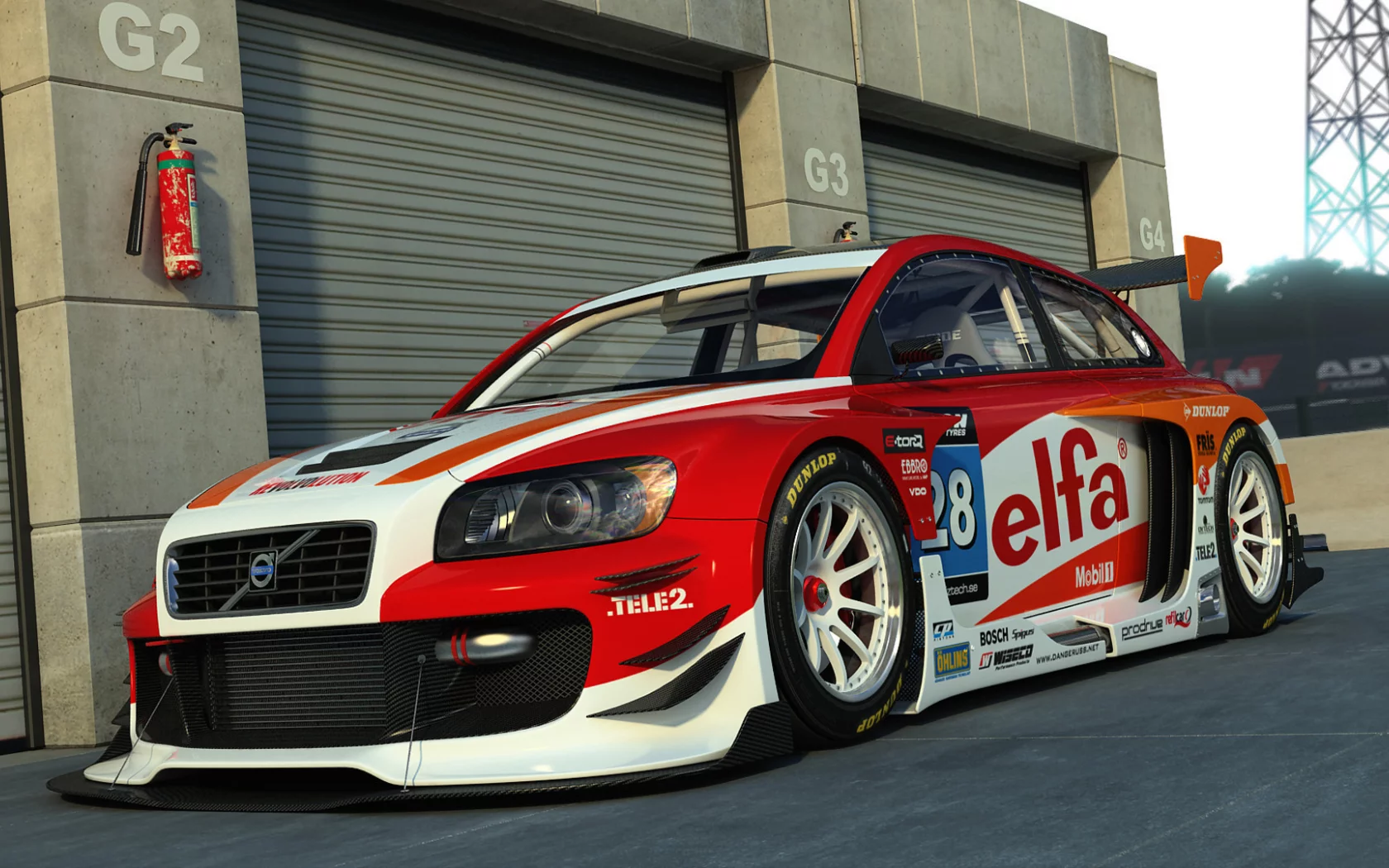 racing1, volvo, c30