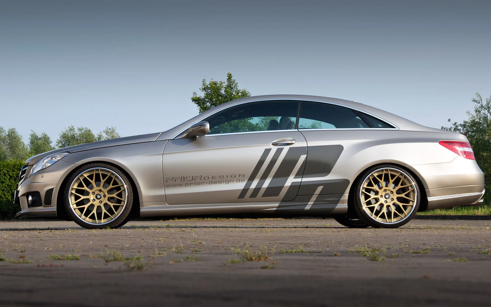 prior design, 1920x1200, машина, car, mercedes e-class coupe c207, tuning