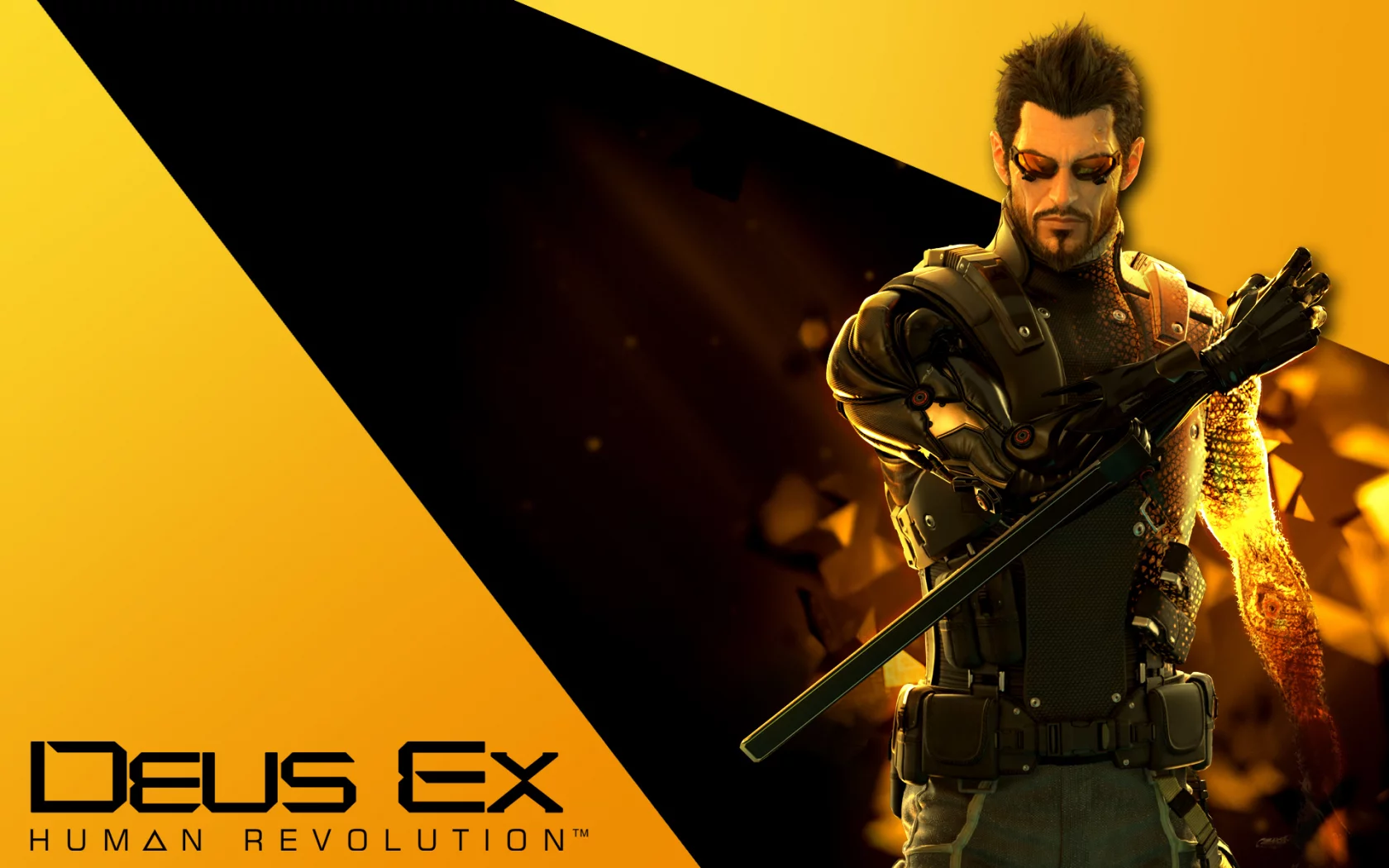 клинок, снаряжение, оружие, адам дженсен, human revolution, deus ex