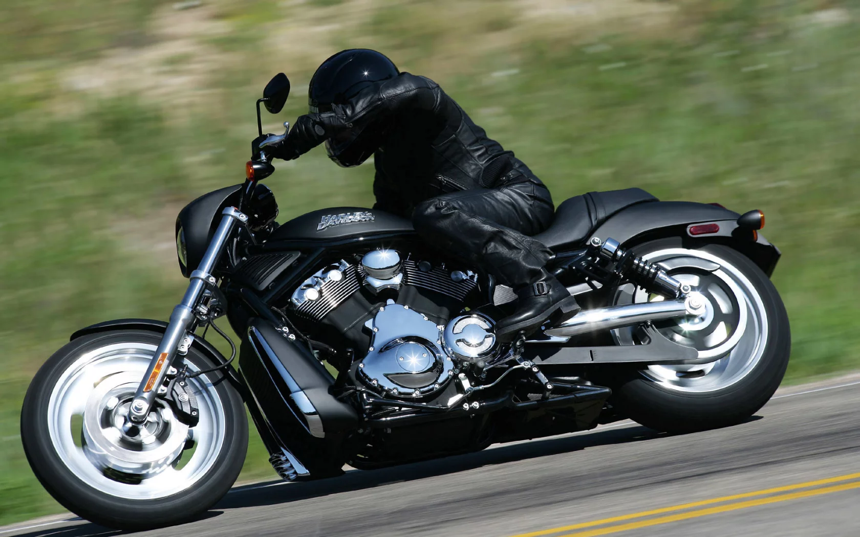 harley davidson, харлей, чоппер, матовый