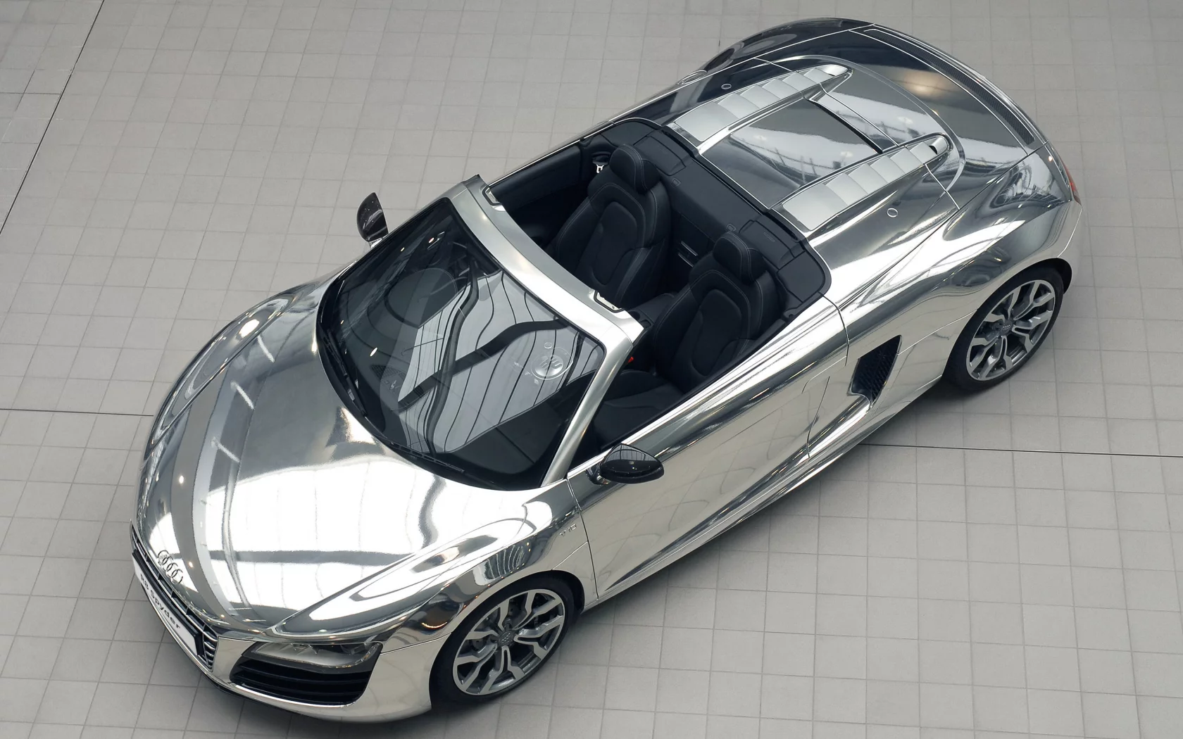 3000x2082, car, машина, audi r8 v10 spyder chrome