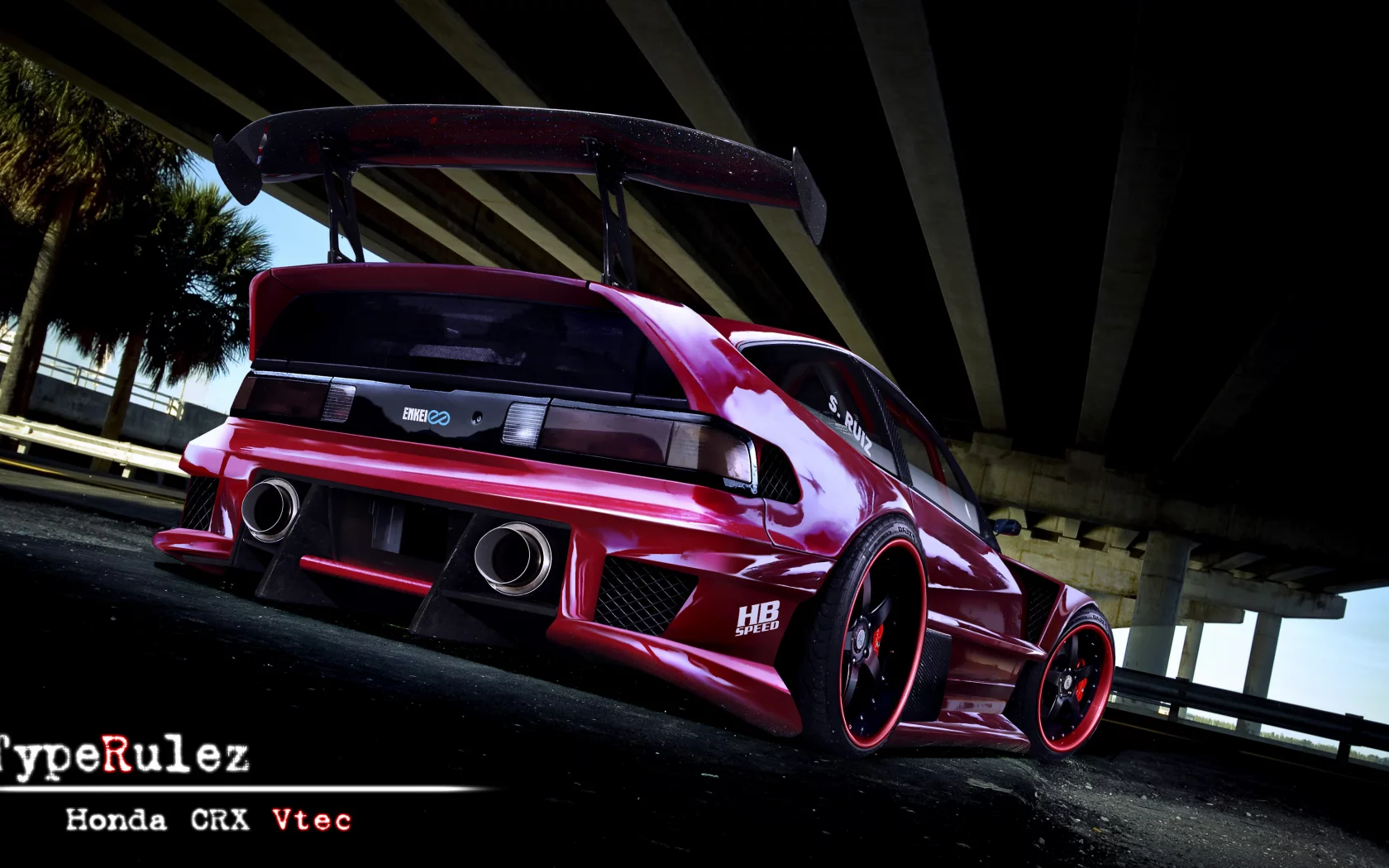 vtec, honda, тюнинг, crx