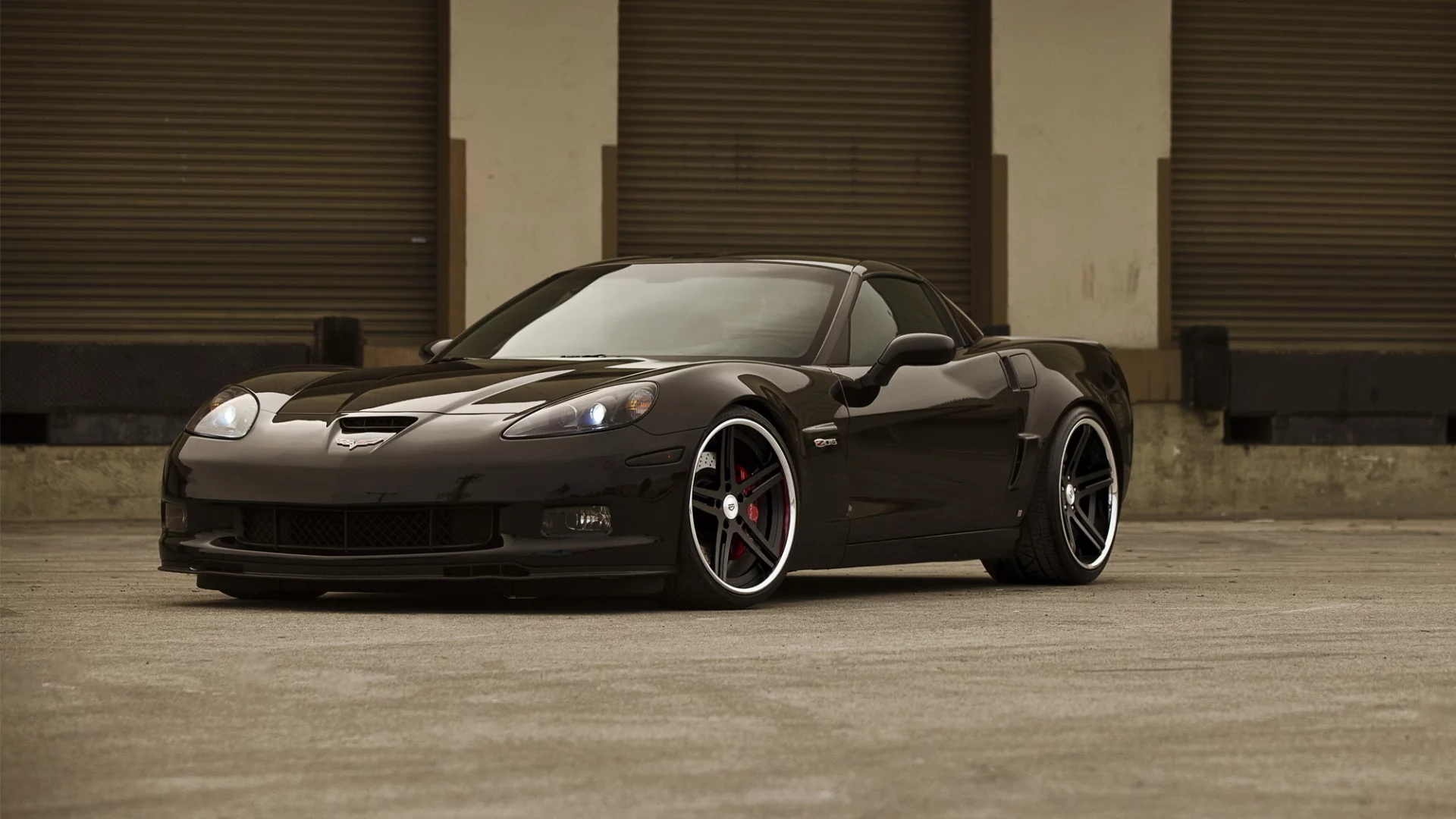black, chevrolet, corvette, корвет, tuning