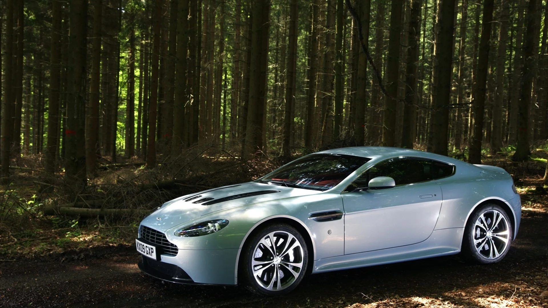 лес, v12, vantage, aston martrin