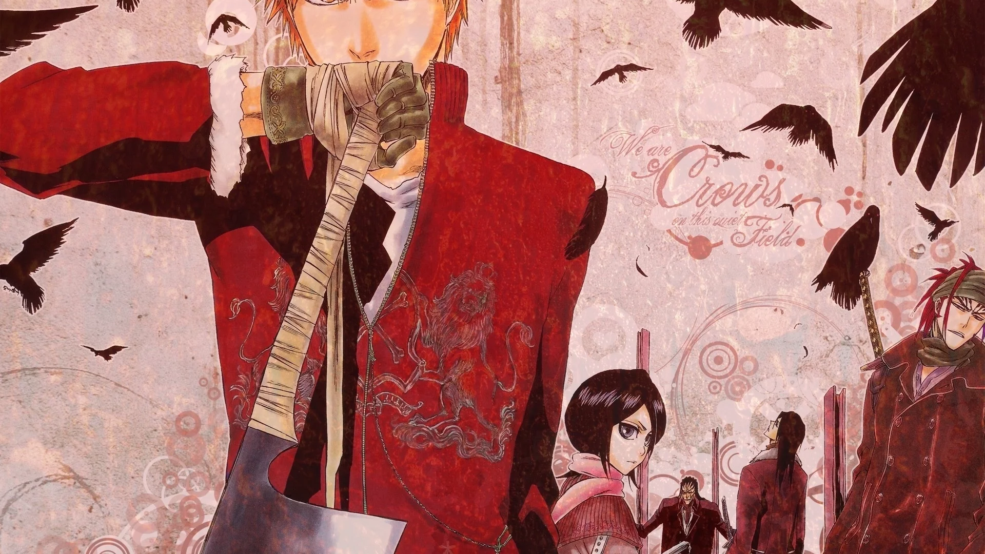 ichigo, блич, bleach, crows