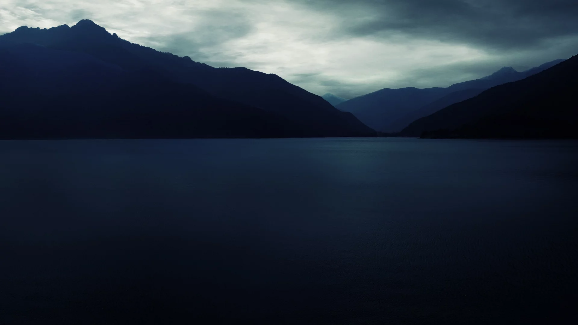 пейзажи, горы, море, deep blue