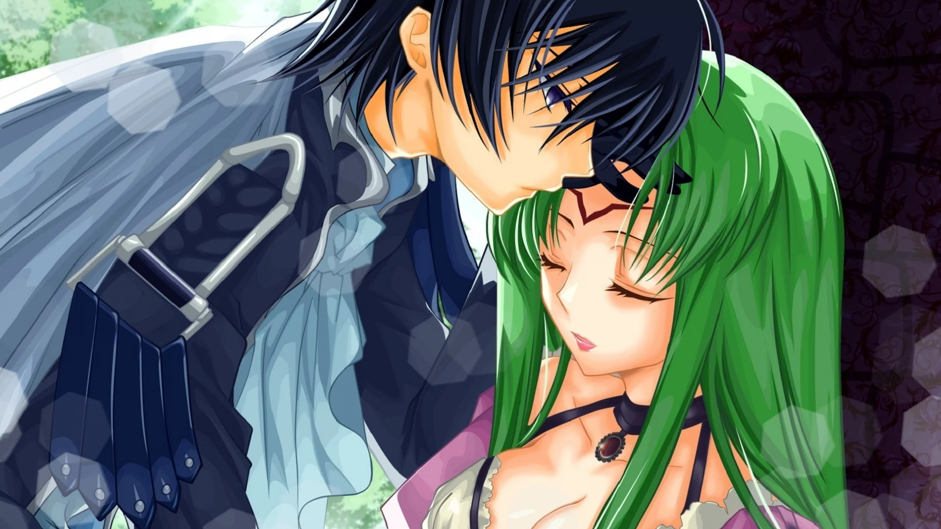двое, cc, любовь, lelouch lamperouge, code geass, ведьма