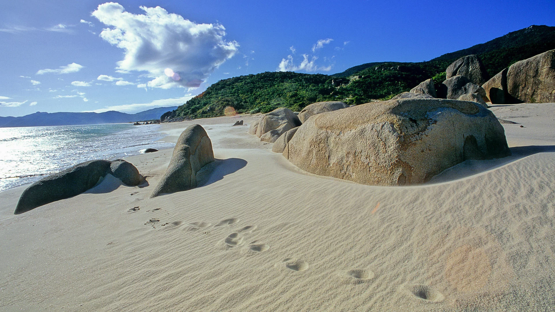 in sanya, beach at yalong bay, china