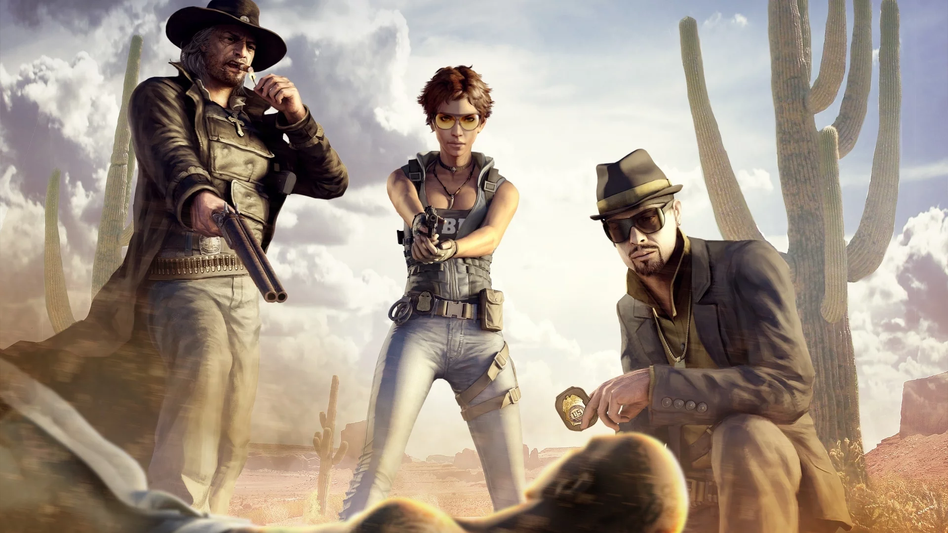 call of juarez, fbi, cartel, герои