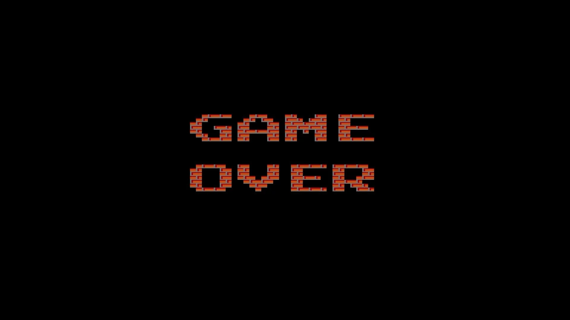game over, игра окончена, battle city, танчики, dendy