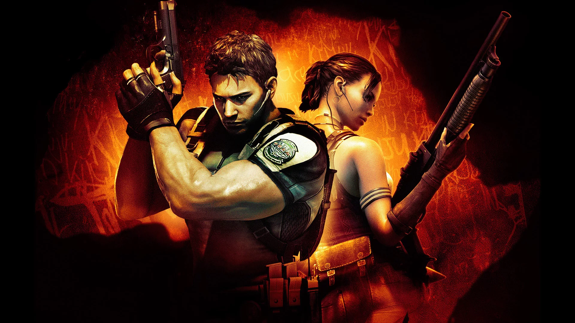 игры, sheva, resident evil 5, chris