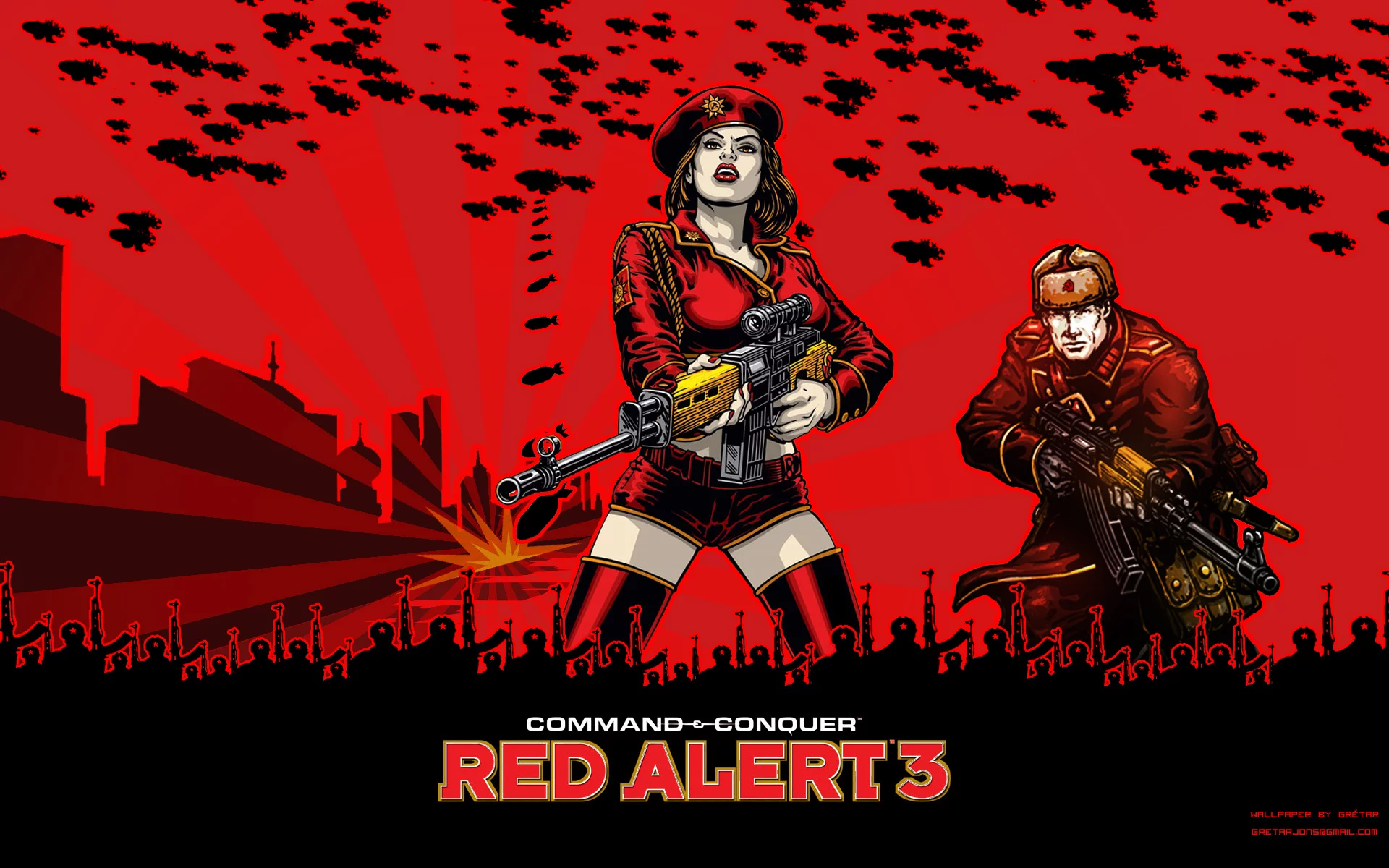 наташа, ссср, призывник, red alert 3, дирижабли