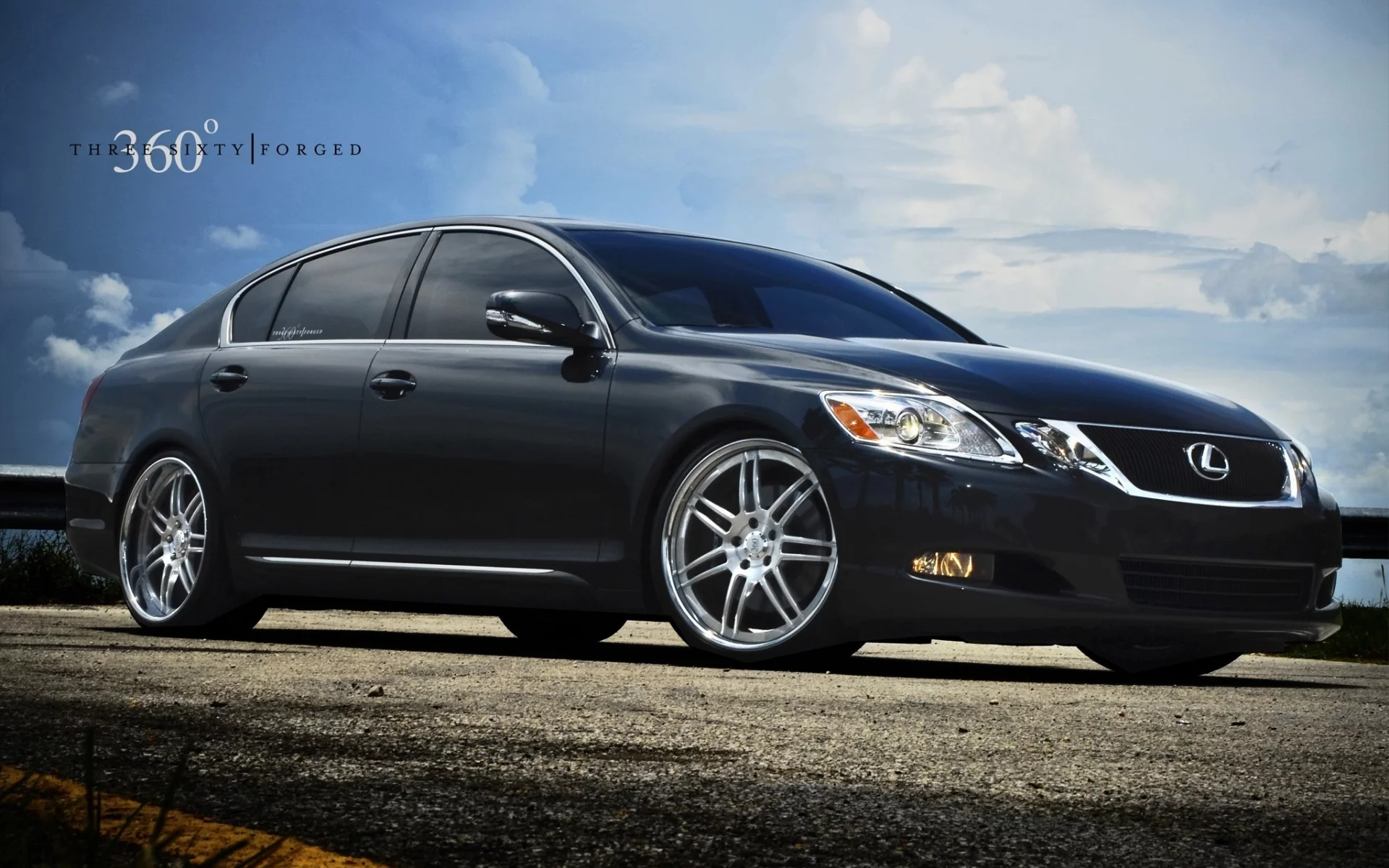 чёрный, black, gs, 360 three sixty forged, lexus