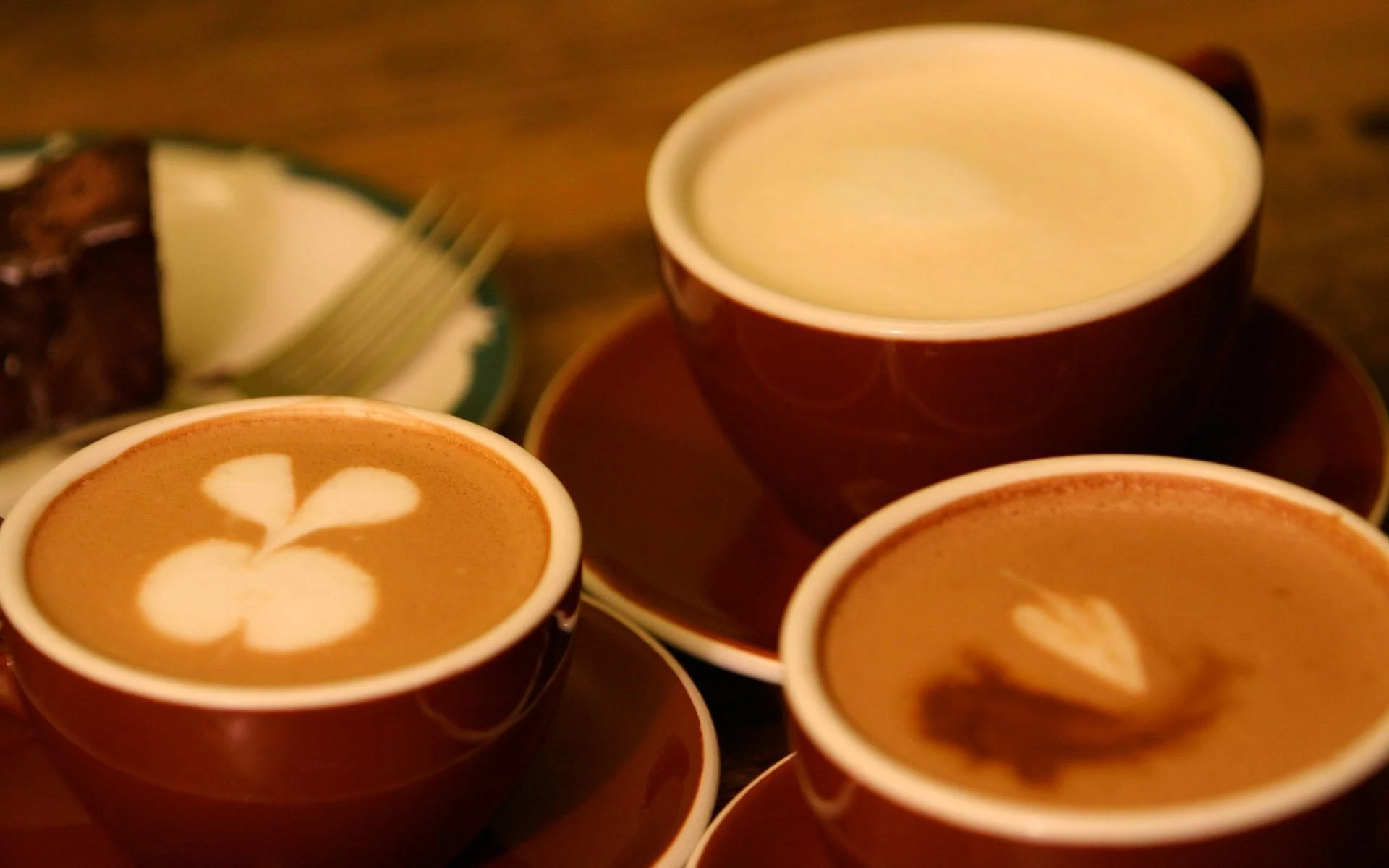 чашка, кофе, coffee, вилка