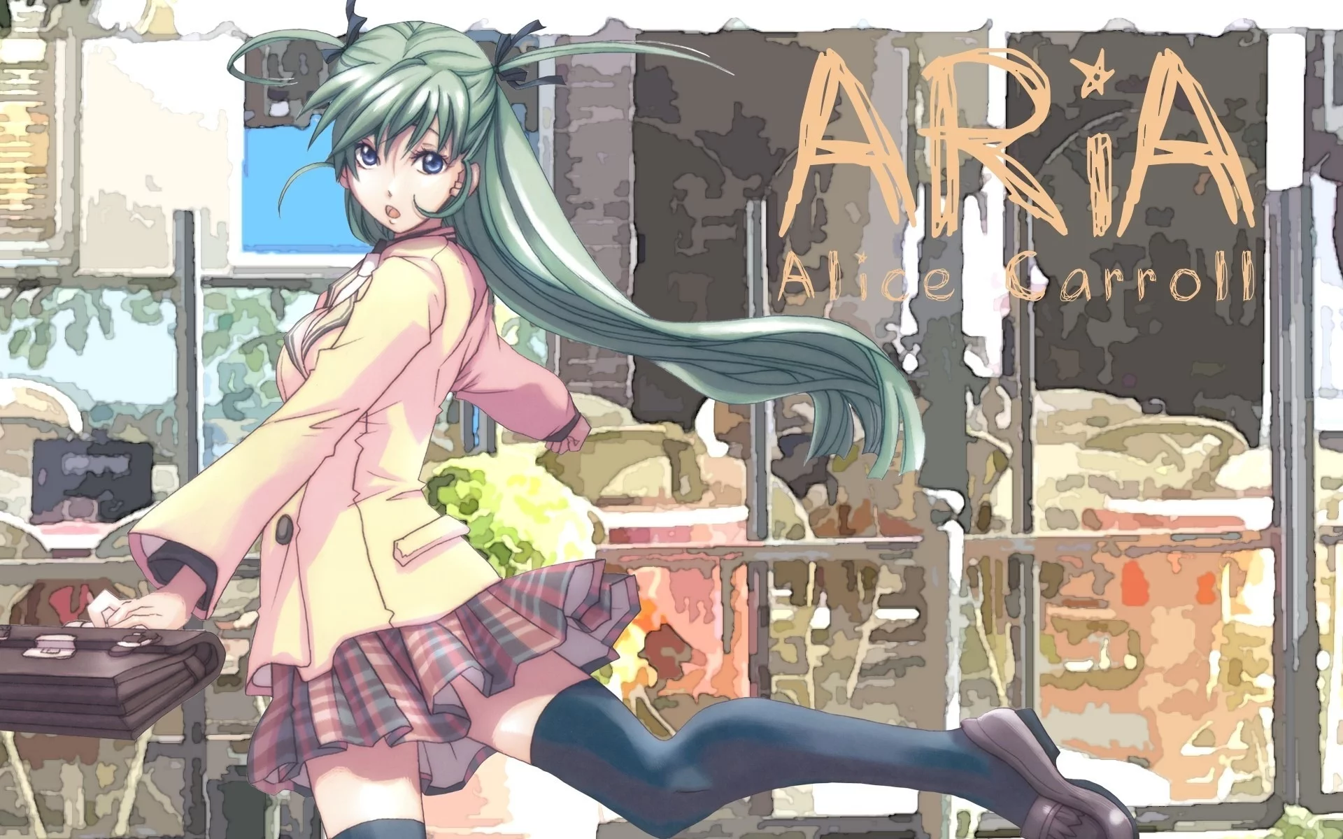 alice carroll, девушки, движение, aria