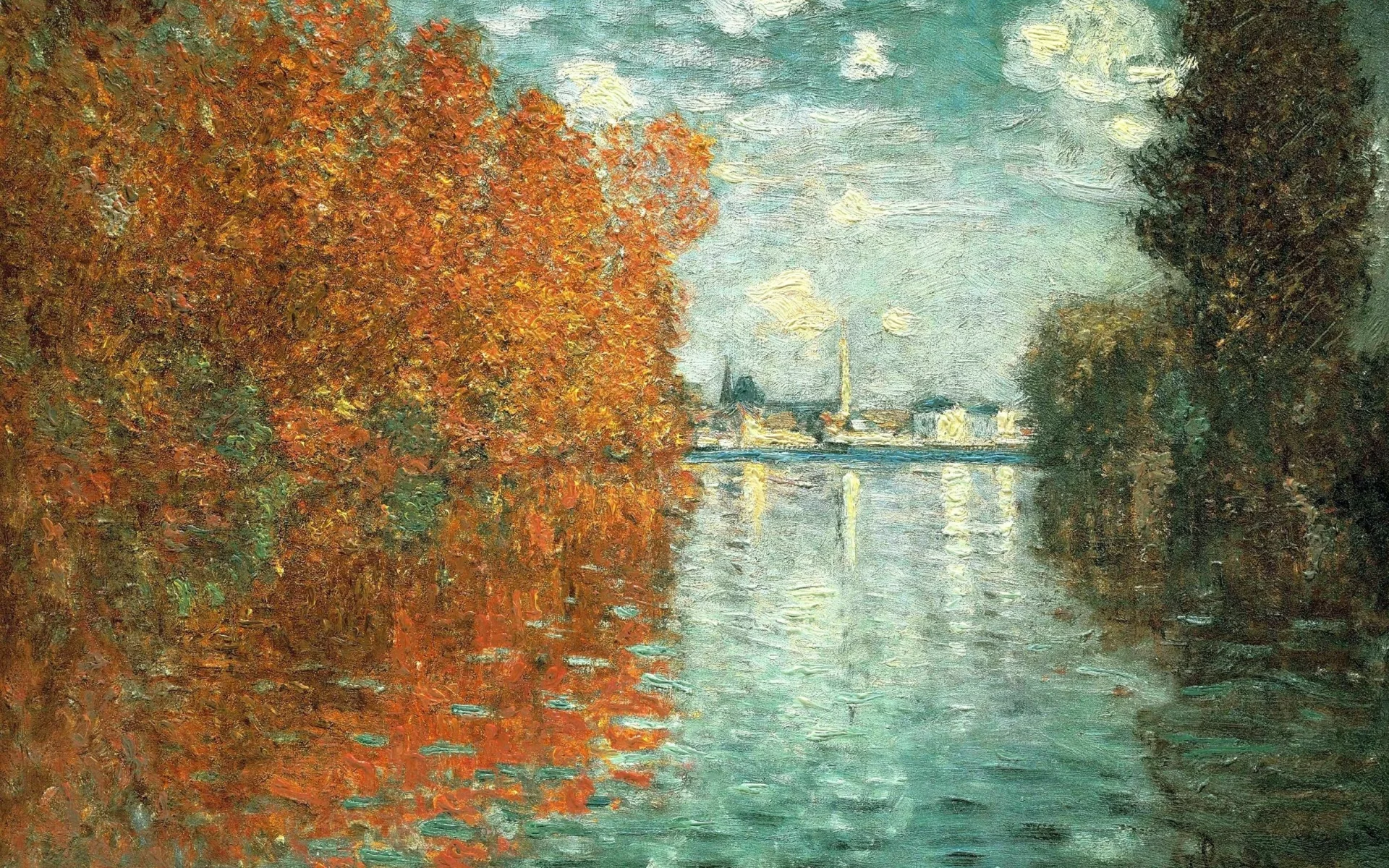 небо, дерево, природа