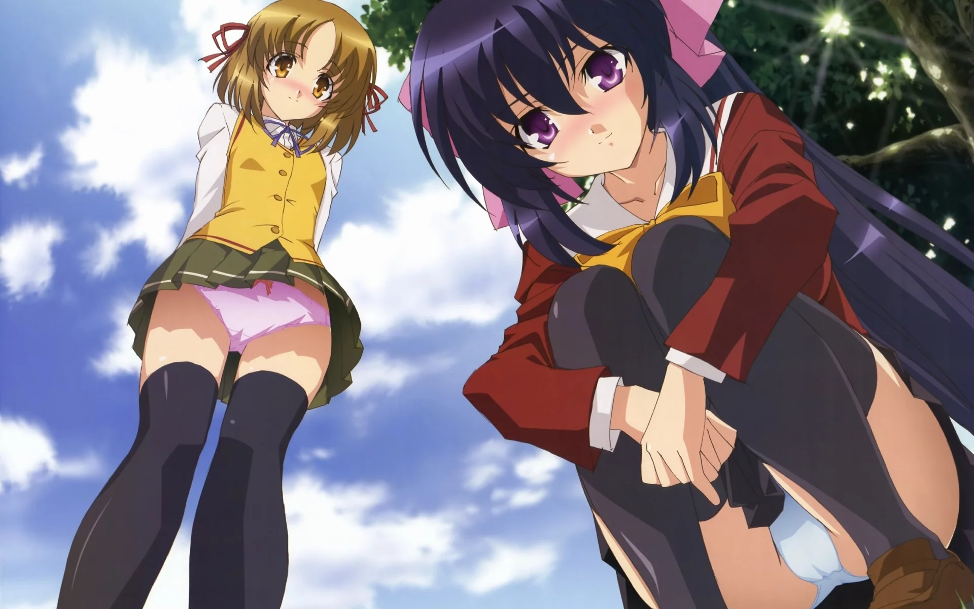 химари, аниме, himari, omamori, хранительница, кошечка, моя, девчонки