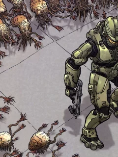 оружие, мастер чиф, halo, halo