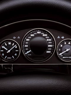 cls55, mercedes-benz, приборы, amg, cls-klasse