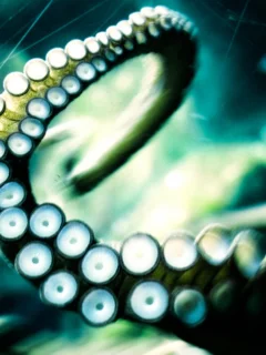щупальца, осьминог, octopus