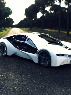 дорога, vision, dynamics, природа, машины, effecient, прототип, cars, bmw