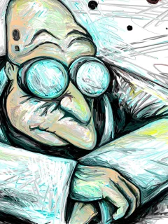 futurama, обои, professor