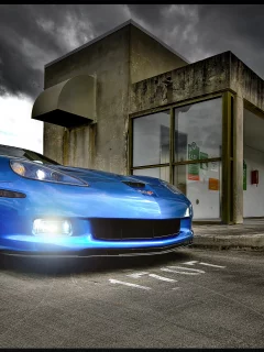 z06, blue devil, corvette, mesh eight