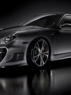 super, диски, серый, спойлер, фон, porsche
