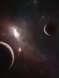 planet, созвездие, satellite, space, свечение