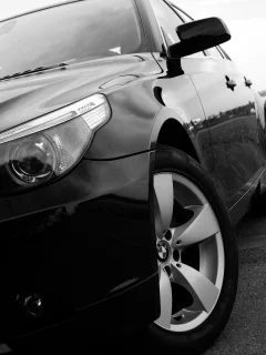 5-er, e60, black, bmw