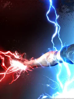 infamous 2, молнии, wallpapers, game
