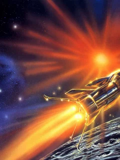 картина, bob eggleton, anti-ice, alien horizons