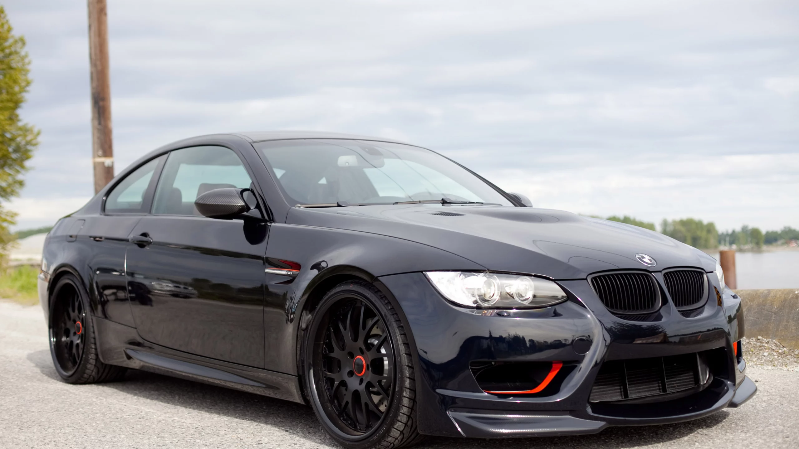 тюнинг, диски, bmw, dark, отражение, m3