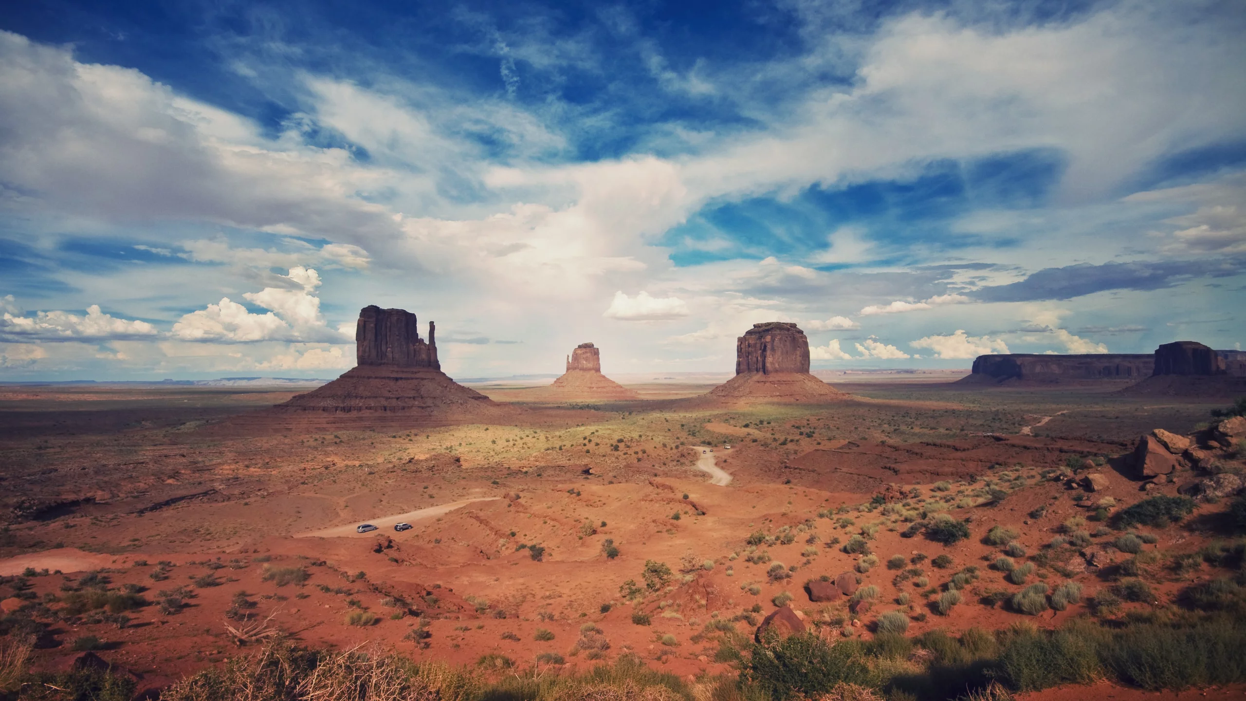 небо, пейзаж, дорога, каньон, пустыня, природа, desert