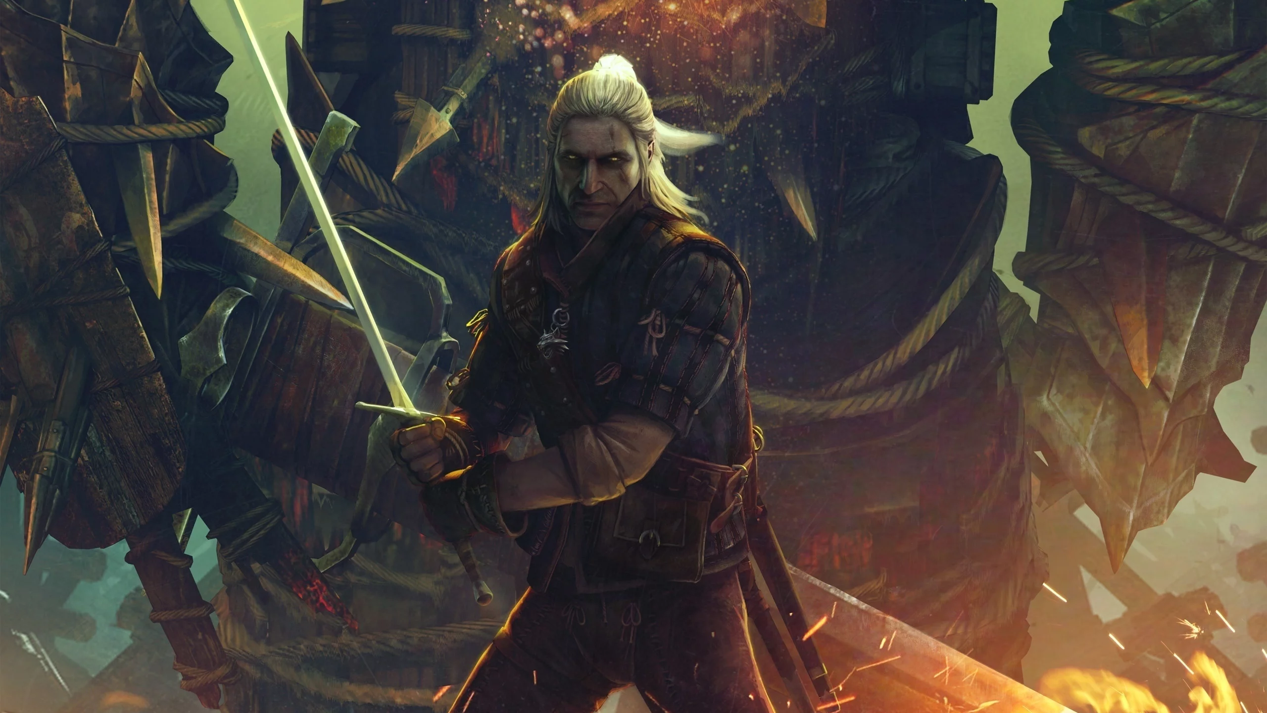 assassins, witcher, of, 2, колдун, the, kings, меч