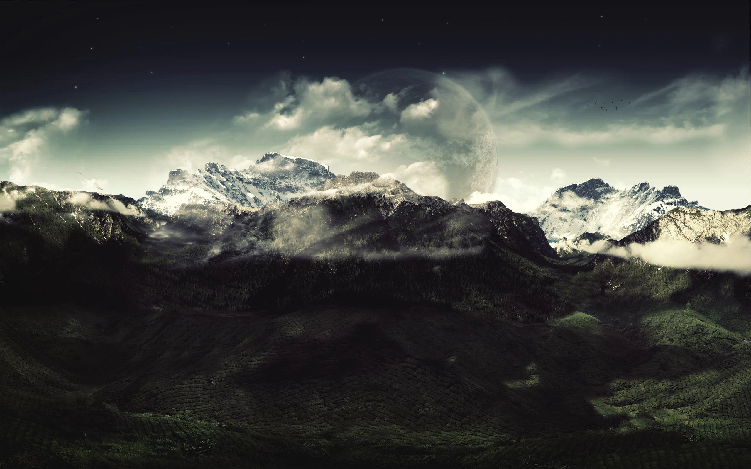 beautiful-view, горы, левая