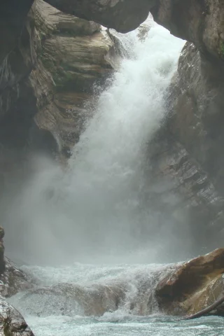 природа, горы, вода