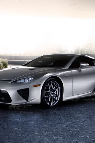lexus, лексус, lfa, лфа, суперкар, серый, передок