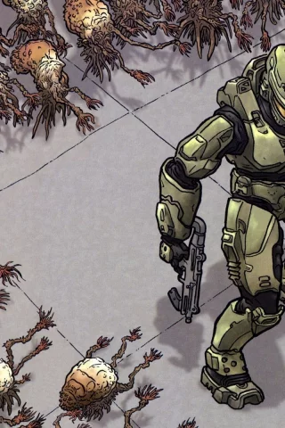 оружие, мастер чиф, halo, halo