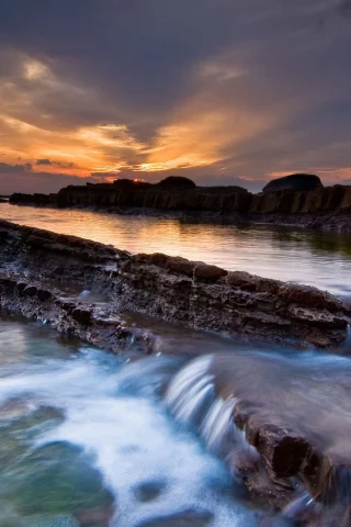 камни, море, небо