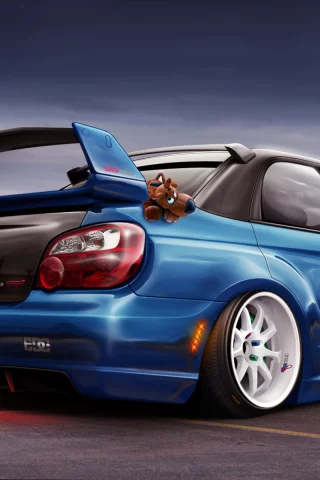 sti, стоянка, subaru, impreza, wrx