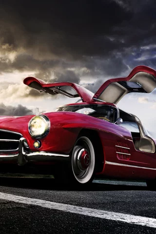 mercedez benz, sl 300, gullwing