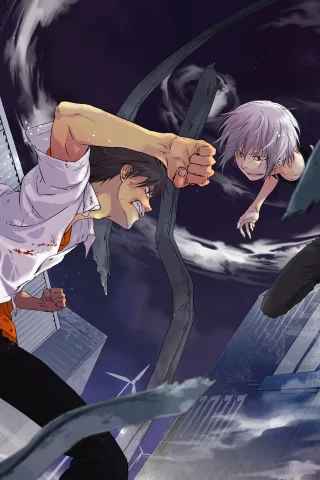 to aru majutsu no index, город, драки