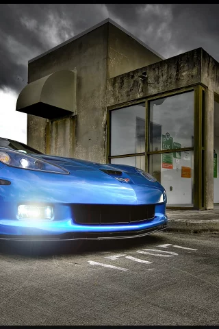 z06, blue devil, corvette, mesh eight