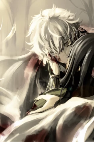 kiss, katsura kotaro, sakata gintoki, blood